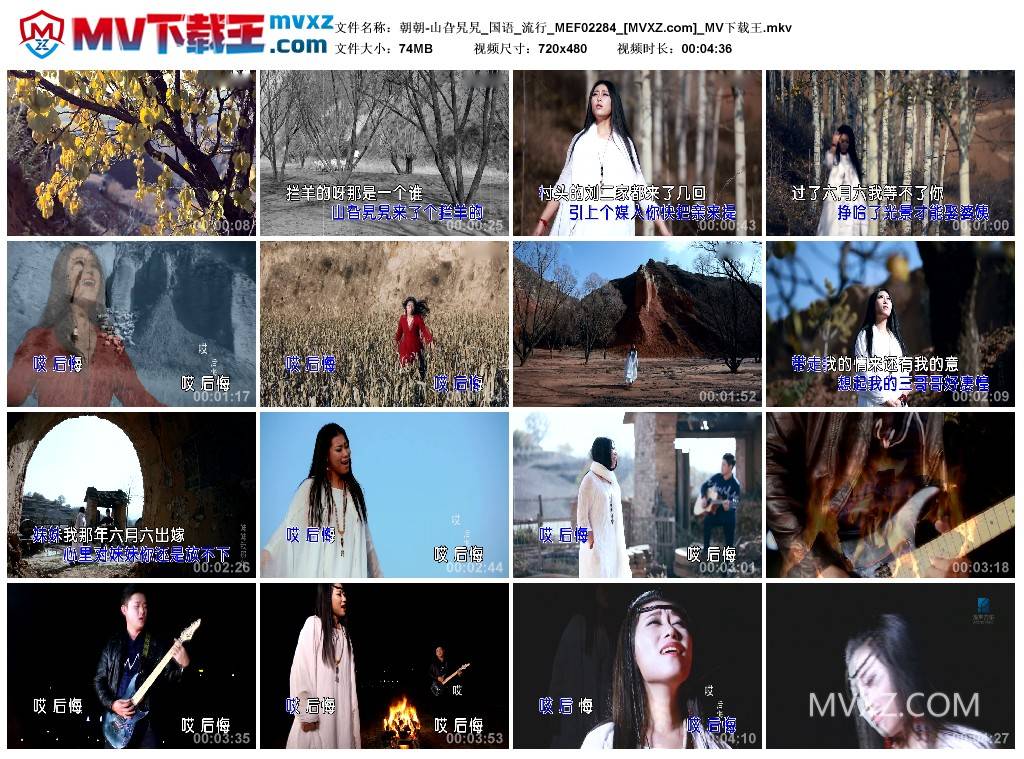 朝朝-山旮旯旯_国语_流行_MEF02284